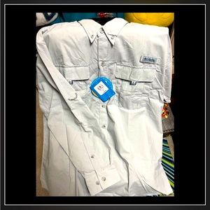 Columbia Omni Shade Long Sleeve Button Up
